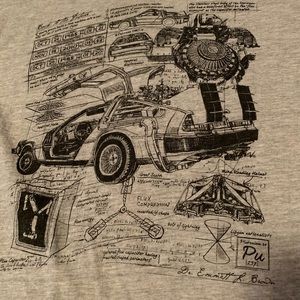 Back to the Future tee